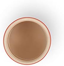 Le Creuset Small Sugar Bowl with Wooden Lid, Stoneware, 80 ml, 6.7 cm, Cerise, 91051800060099