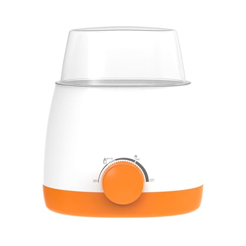 QUXVUIS Control portátil de alimentación eficiente y calentador para padres, funciones de calentador de biberones para esterilizador de bebés, naranja