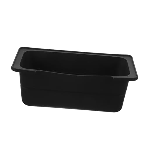 Mipcase Griddle Grease Cup Liner Silicone Drip Pan Tray Liners for BBQ Camping Outdoor Use Reusable Grease Catcher Liner 1pc Black