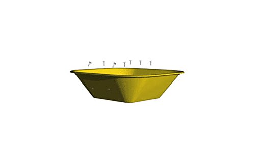 Theca se/650 - Bandeja para carretilla verde