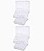 AND1 Men's Socks - Athletic Cushion Crew Socks (24 Pack), Size 6-12.5, White
