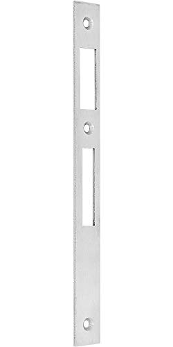 Preisvergleich Produktbild Schließblech f.Rohrrahmenschloss Entf.72mm L.243mm Stahl NiSi