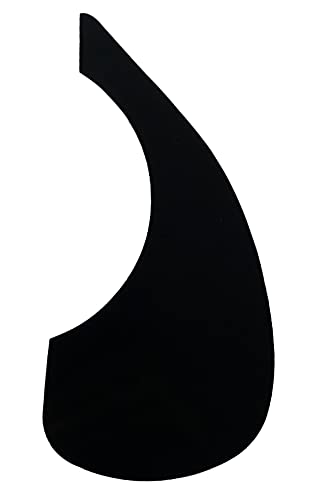 �G���L�M�^�[�s�b�N�K�[�h For Yamaha FG-180 Acoustic Folk Guitar Self Adhensive Pickguard Style (�u���b�N)