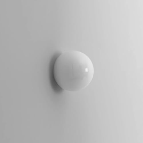 Lámpara de pared de vidrio redonda moderna con luces burbuja para dormitorio 3