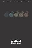 Crossminton Speedminton Badminton Balls Calendar 2023: Annual Calendar for Fans of fast sport with badminton and racket