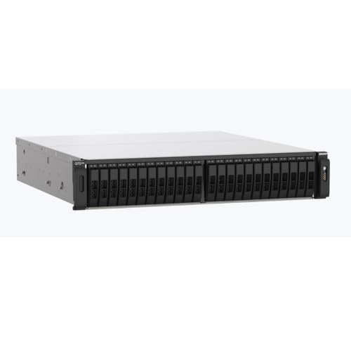 24-Bay All-Flash NAS, NVMe Gen3 x4, AMD EPYC 7232P 3.1GHz, 64GB RAM, 2 x 2.5GbE LAN TS-H2490FU-7232P-64G-US