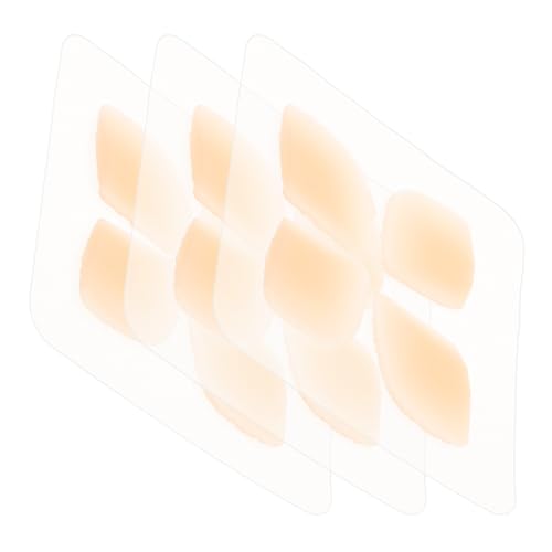 UKCOCO Correcteur Cosmétique Oreille en Silicone Beige, 12 Pièces, Autocollants Invisibles Confortables pour Soutien et Correction des Oreilles V, Usage Esthétique