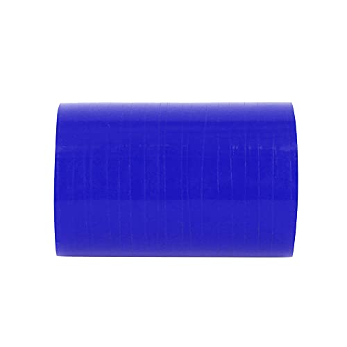 X AUTOHAUX 60mm ID Blu Dritto Tubo Silicone