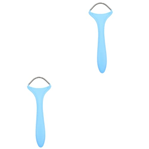 Mikinona 2pcs Nood Eraser Hair Removal for Women Face Hair Remover Threading Epilator Portable Tool Random