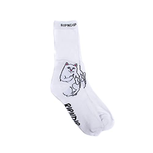 Preisvergleich Produktbild RIPNDIP Socken Lord Nermal (White)