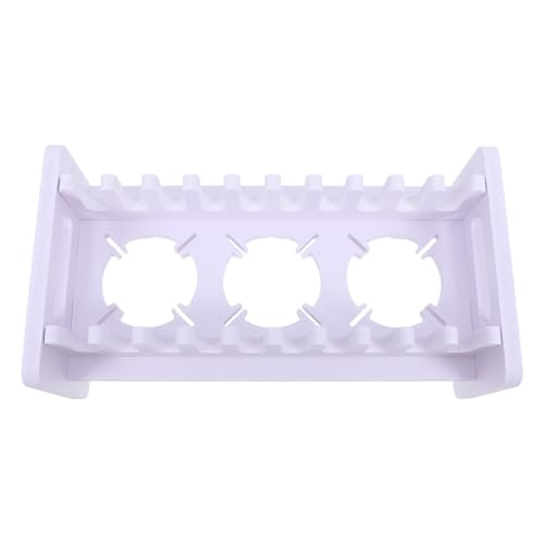 Support de téléphone portable bureau blanc à 10 compartiments pour rangement