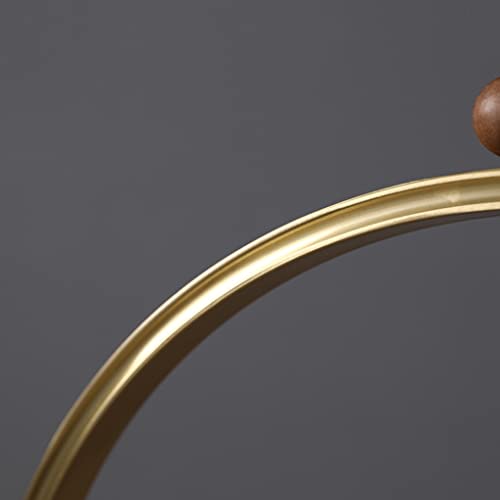 Relógio de mesa vintage Luz de cobre puro Luxo Relógio de mesa moderno relógio de mesa simples e ele