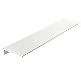 Estante de aluminio para radiador, color plateado