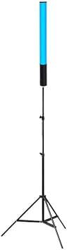 GDX TB-40 RGB 40 cm Tekli Tüp Işık Seti 200 cm Işık Ayağı + BALL-03 Ballhead Başlık