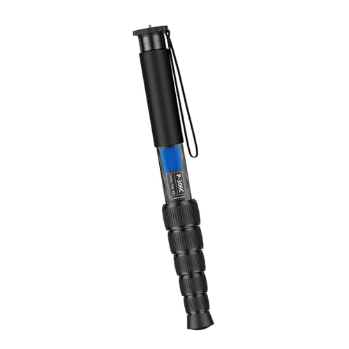 Monopod para cámara de 1,6 m, soporte de fotografía de expansión de 6 secciones, fácil de transportar para fotógrafos