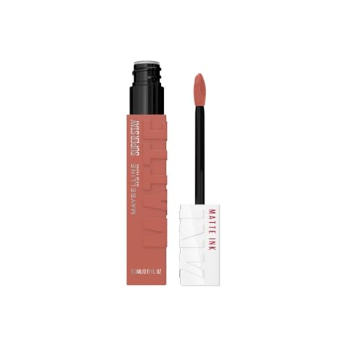Maybelline New York Lippenstift, Super Stay Matte Ink, Flüssig, matt und langanhaltend, Nr. 5 Loyalist, 5ml