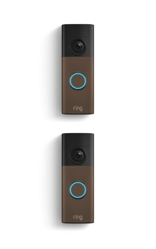 Ring Battery Doorbell (newest model), Retinal 2K with wide-angle video, up to 6x Enhanced Zoom,...