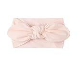 Kewl Fashion Baby Girl's Lovely Toddler Bow Knot Headbands Rabbit Ear Hairband (Light Pink)