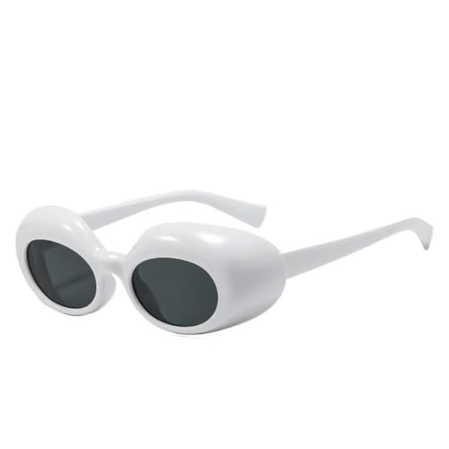 Lunettes de soleil ovales punk femme pour festivals et sorties urbaines