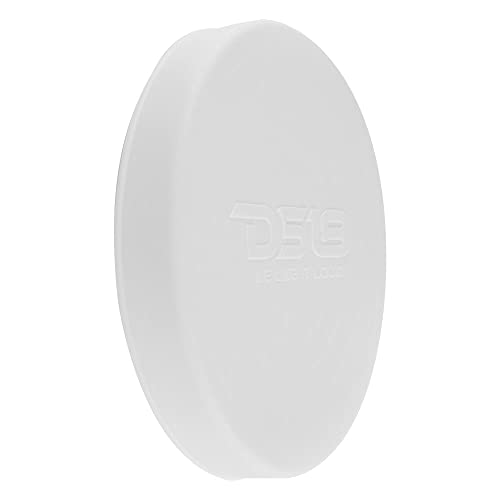 Image of DS18 Hydro CS-10 /WH 10 inch Silicone Marine Speaker Cover - Water, Dust and UV Rays Protection - Compatible with Tower Speakers - Great Durability - Special Edition (Pair)