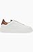 Bruno Magli Mens Lisbon Sneakers Luxurious Italian Leather, Rubber Sole with Traction White 7