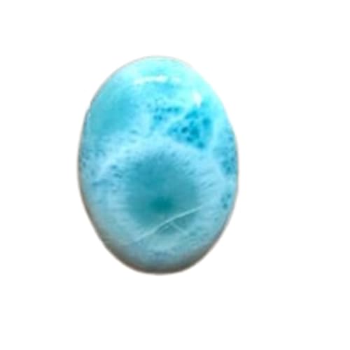Pierre larimar véritable 25x18mm d'une qualité minérale rare