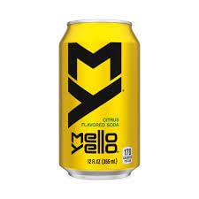 Mello Yellow Citrus Soda, 12 Oz, 12 Pack, With Snackur Seal