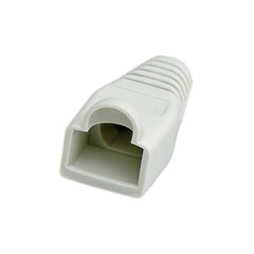 Preisvergleich Produktbild ROLINE Knickschutztülle grau, für RJ-45, 10 Stck.