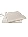 Produktbild chilly pilley Gartenkissen Stuhlkissen Set Gartenstühle Stuhlauflage Sitzkissen Sitzpolster Auflage Gartensitzkissen (Set: 2 Kissen, Creme)