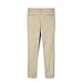 French Toast Girls' Slim Fit Stretch Twill Pant, Khaki, 12