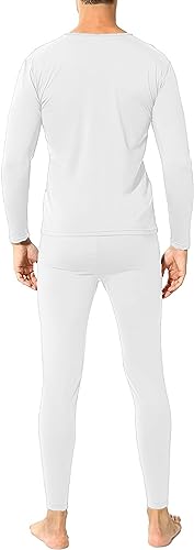 Therma Pro Mens Fleece Lined Thermal Top & Bottom Underwear Set, Long Johns Base Layer Ultra-Soft4