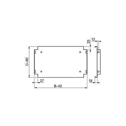 Optimice el espacio con la bandeja plegable Schneider Electric de 30 kg para armarios de 800 mm
