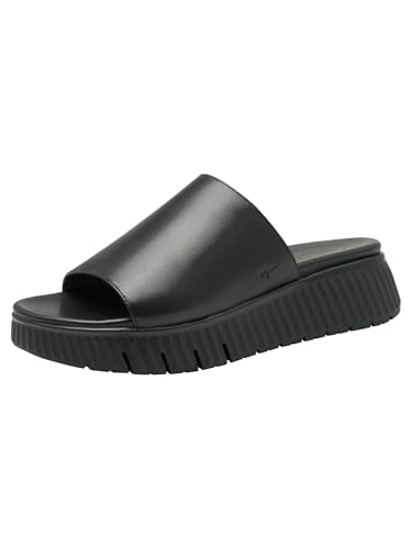 Mules femme cuir de première qualité finitions main Tamaris Comfort