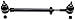 Dorman Premium TA28021PR Front Driver Side Steering Tie Rod End Assembly Compatible with Select Mercedes-Benz Models