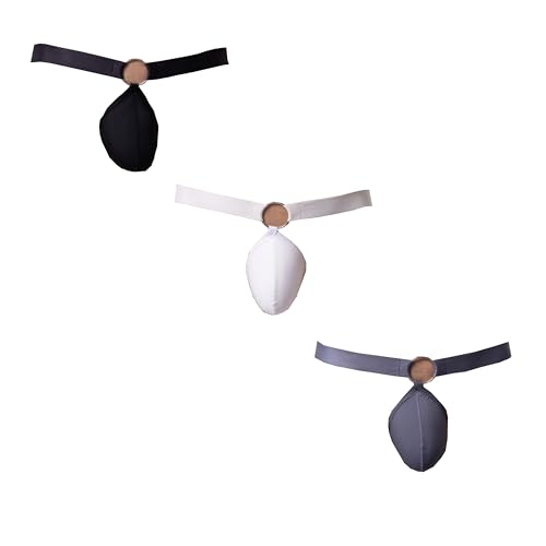 Men's Spandex Thong Low Rise Bulge Bikini Briefs Underwear