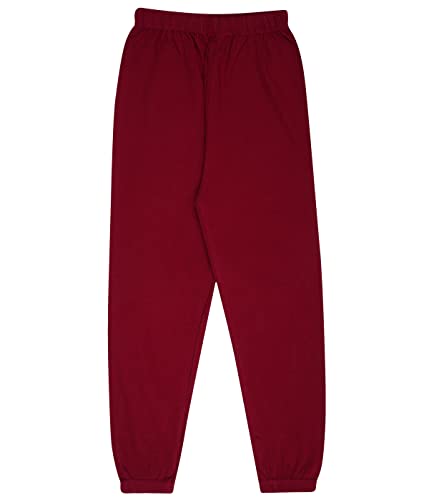 Image of KYDA KIDS Boy's Regular Fit Mid Rise 100% Cotton Track Pant - (Pack of 2)