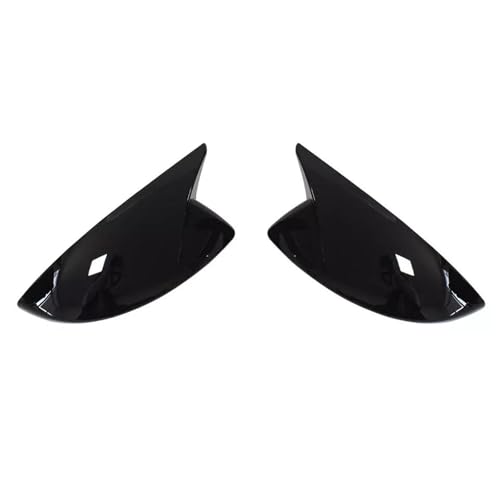 Boîtier de rétroviseur extérieur Audi A6 C8 RS6 A7 coque noir brillant
