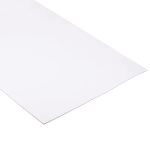 Image of uxcell EVA Foam Sheets White 38.9 Inch x 13.9 Inch 5mm Thickness for Crafts DIY