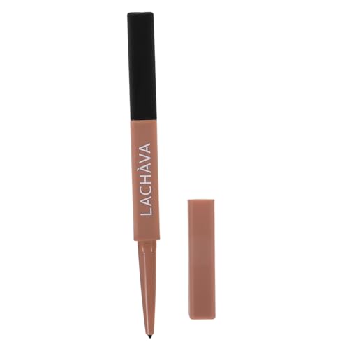 Vaguelly Lápiz De Cejas De Doble Punta y Gel Transparente Resistente Al Agua Color Marrón Natural Para Modelar y Definir Cejas Maquillaje Femenino
