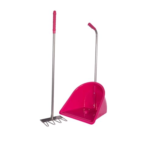 Tubtrugs Tidee Manure Scoop - Pink clear