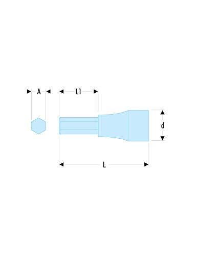 FACOM STM.12 Series STM 1/2" Drive Metric Hexagon Bit Socket, 12 mm Size - Image 2