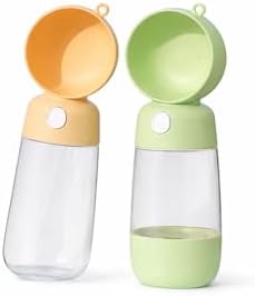 Garrafa Portátil 2 em 1 para Cachorros – Dispenser de Água 400ml ...