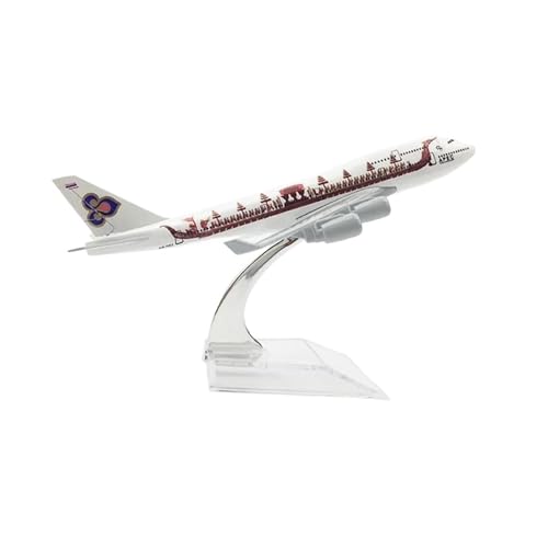 Aviones de metal Boeing 747 Thai Dragon Boat decorativos para oficinas y salas de estar