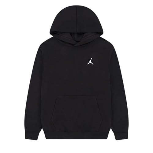 Jordan Felpa da Ragazzi con Cappuccio MJ Brooklyn Nera Taglia