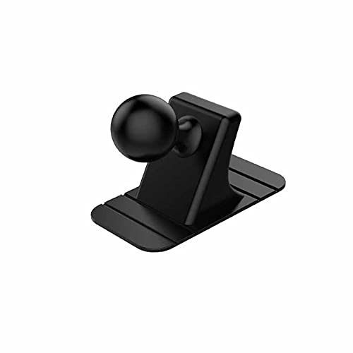 Universal Stick-On Dashboard Magnetic Car Mount Holder for Cell Phones and Mini Tablets with Fast Swift-snap Technology Magnetic Cell Phone Mount Black