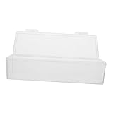 TOYANDONA Klarer Kunststoff-kartenaufbewahrungsbox Für Spielkarten Und Sammelkarten Transparente Organizer Mit Deckel Für Visitenkarten Für Schule Zuhause Und Büro
