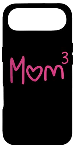 Mom Of Three Kids 3 Mother Day Third �V���� �Ԃ���� �}�} �}�} �X�}�z�P�[�X iPhone Air �p