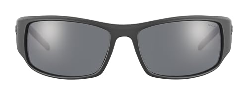 Gafas de sol Bollé King negras con lentes polarizadas HD para protección solar 2