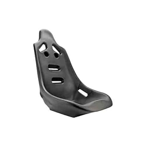 JEGS Pro High Back II Race Seat | Black Polyethylene | Double-Walled Shell | Dimensions 32 Inches High 21 Inches Wide 30 Inches Deep | Seat Cover and Hardware Available Separately Cover