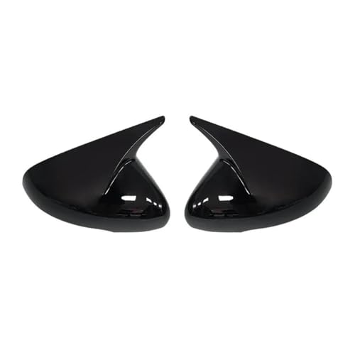 Coque de rétroviseur pour Kia Stinger 2018-2023 noir brillant